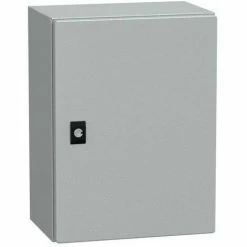 Rabatt 🥰 SCHNEIDER ELECTRIC Volltür + Schneider CRN-Platte 400X300x200mm NSYCRN43200P 🥰